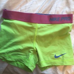 Nike pro shorts